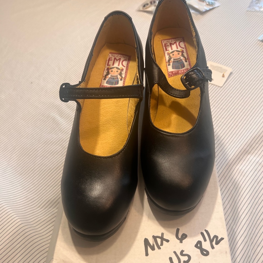 Black Kids Mary Jane Shoes